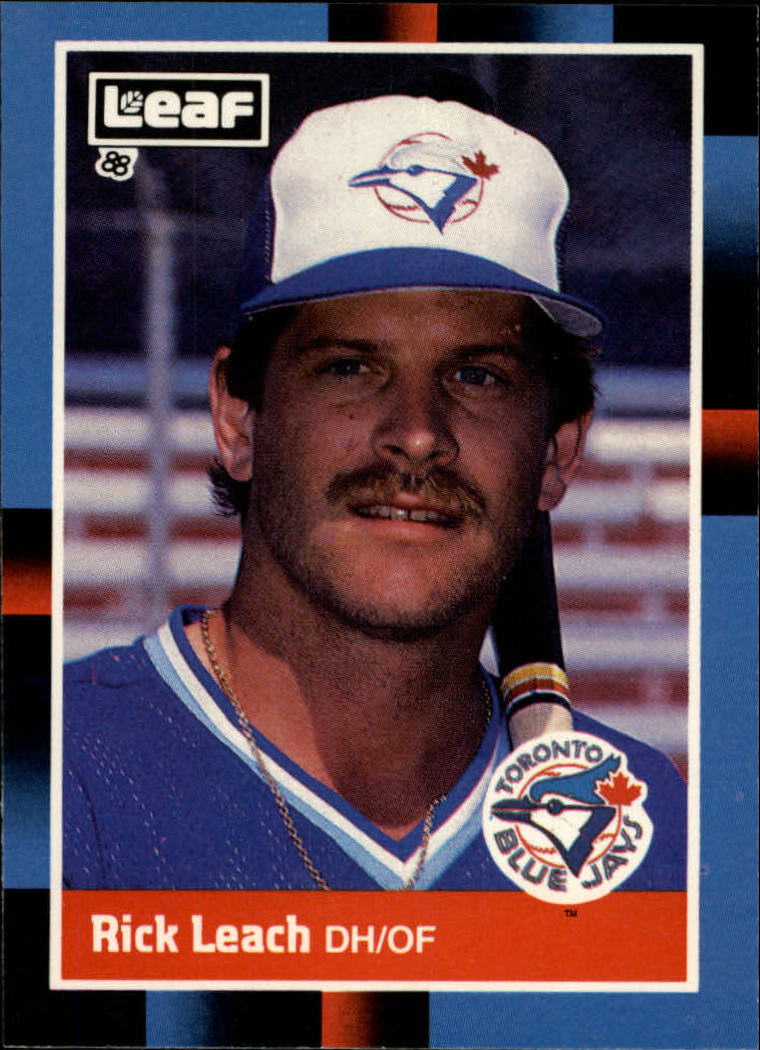 1988 Leaf/Donruss Baseball Cards       247     Rick Leach